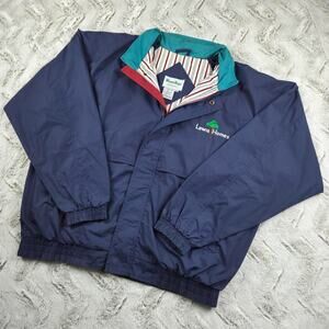 Winnermate navy blue vintage 90s windbreaker jacket